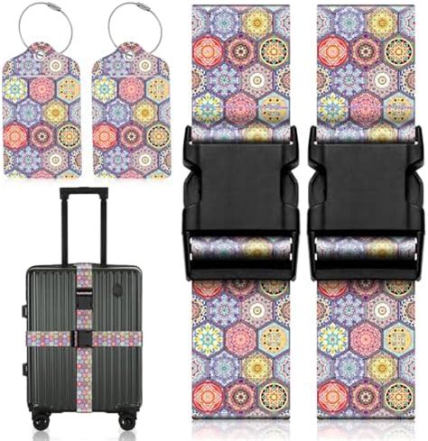 Amazon Xlsxexcl Pack Luggage Straps Set Suitcase Belt Luggage