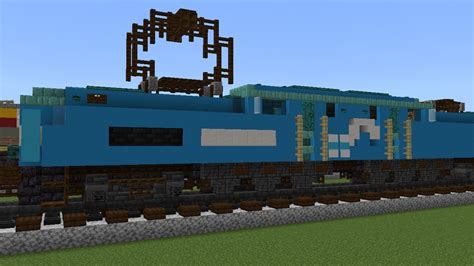 Minecraft Conrail GG1 Electric Locomotive Time Lapse YouTube