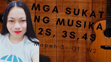 Music 3 Quarter 1 Week 3 4 L MELC 2 L Paano Isasagawa Ang 2s 3s 4s