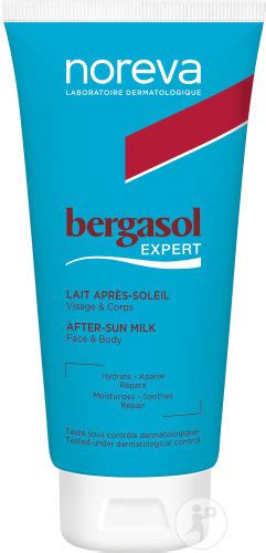 Noreva Bergasol Expert Lait Apr S Soleil Visage Et Corps Tube Ml