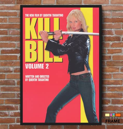 Quadro P Ster Filme Kill Bill Vol M X Elo