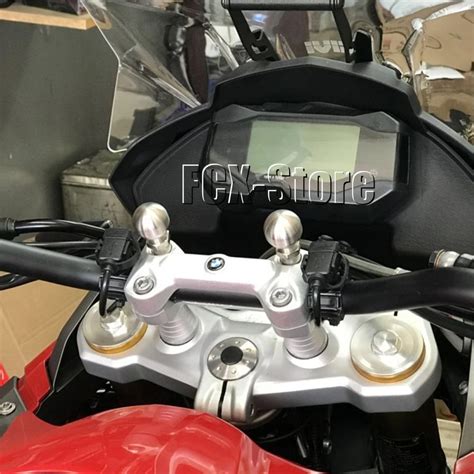 Cnc Aluminum Handlebar Riser Bar Mount Handle Clam Acess Rios Para Motocicletas Bmw G 310gs