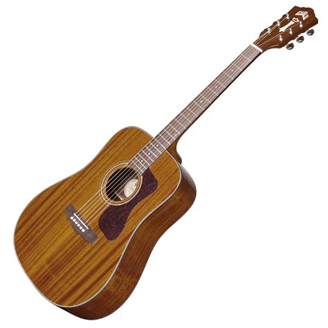 Sonderangebot Guild D E Dreadnought Elektro Akustikgitarre Natural