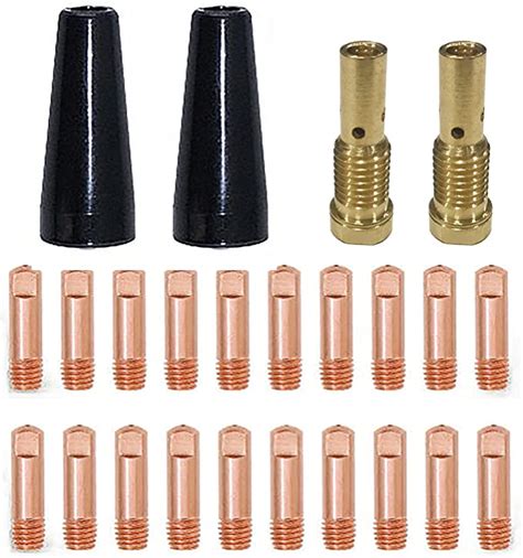 Usweldwire Pk Flux Core Gasless Nozzle Diffuser Tips For Century