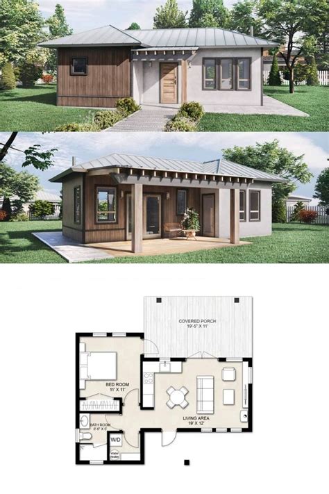 Cabin House Plans Truoba Mini Cabin House Plan Mini House Plans