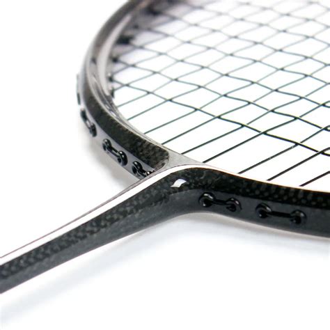 badminton racket Pure carbon fiber black racket woven-in Badminton ...