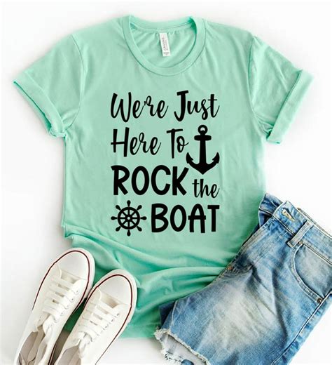 Cruise Svg Png We Re Just Here To Rock The Boat Svg Etsy