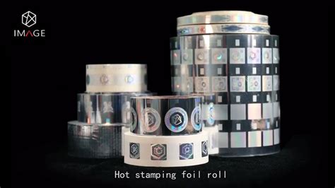 Optical Custom Holographic Hot Stamping Foil YouTube