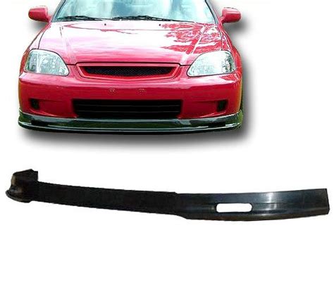 1999 2000 Honda Civic Front Bumper Lip Mugen Style Poly Urethane Blf Hc99mu Pu