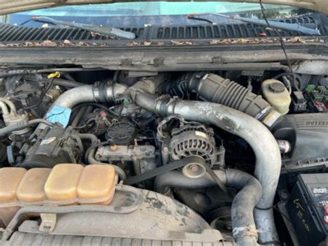 1998 Ford F 350 Engine 73 V8 Diesel Power Stroke And Transmission Complete Ebay