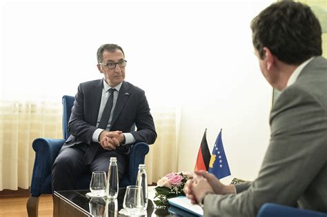 Prime Minister Kurti Met The German Minister Of Food And Agriculture