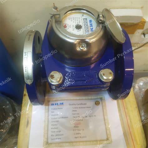 Jual Meteran Air Flowmeter Air Bersih Shm Flange Inch Dn