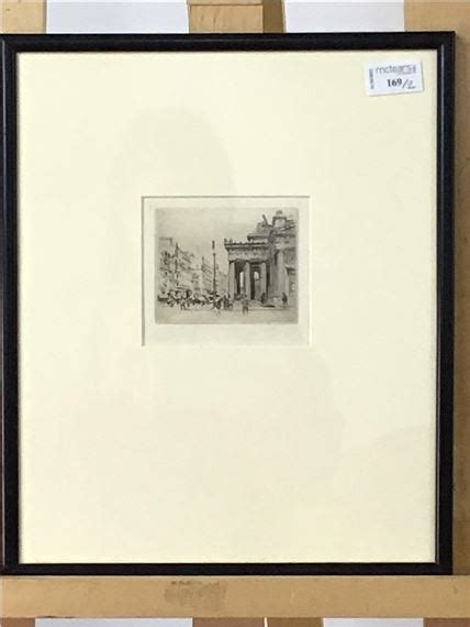 William Walcot Two Etchings Of Edinburgh By William Walcot Mutualart