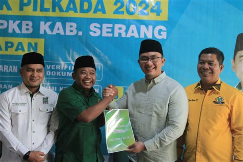 Pilkada Kab Serang Andika Hazrumy Tunggal Yang Daftar Ke Pkb