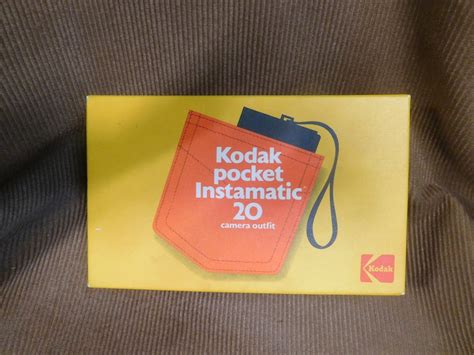 Vintage Kodak Pocket Instamatic Camera Outfit Etsy