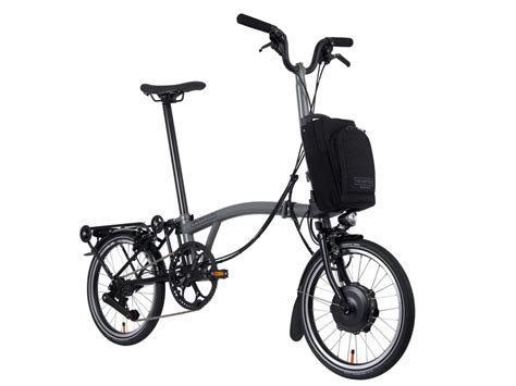 Brompton Electric P Line Urban Hoog Grijs Metallic H R Mmg Rtibk Efcb