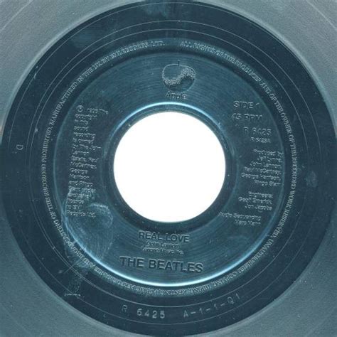 The Beatles – Real Love – Vinyl (7", Single, Jukebox), 1996 [r4051002 ...