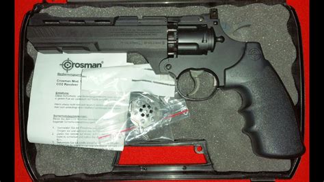 Crosman Vigilante Co2 Revolver Review Test German Youtube