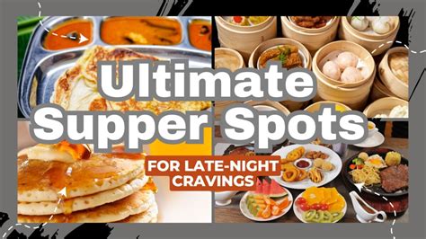 Singapore’s Ultimate Supper Spots for Late-Night Cravings - ZAMAS River ...