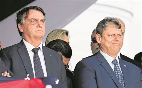 Bolsonaro E Tarcísio Se Desentendem Após Foto Com Haddad E Apoio à