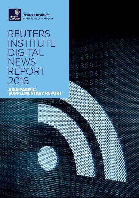 Reuters Institute Digital News Report 2016 Asia Pacific Supplement