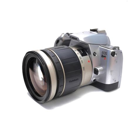 Canon Film SLR 28 200mm Lens EF Mount 300V Rebel Ti Kiss Camera