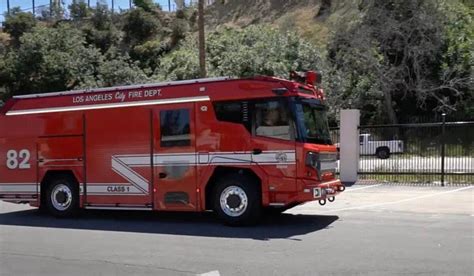 The Worlds First Electric Fire Truck Has Been Deployed By T