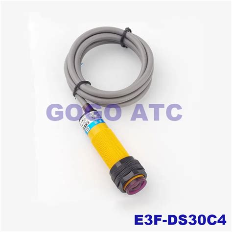 Infrared Induction Photoelectric Switch E3F DS30C4 Close To Diffuse