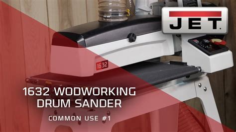 Jet 723520k 1632 Drum Sander Common Use 1 Youtube