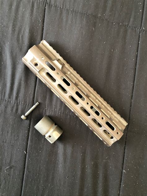 SOLD HAO Geissele HK 416 10 5 SMR Rail FDE G Style HopUp Airsoft