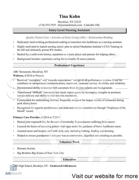 24 Nursing Assistant Resume Sample Philippines For Your Needs