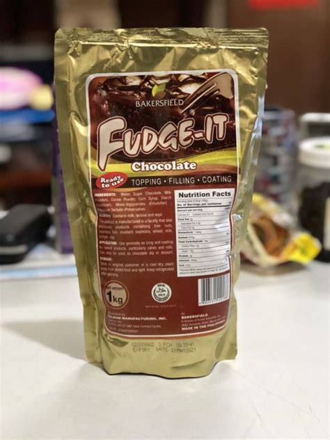 Bakersfield Chocolate Fudge 1KG Lazada PH