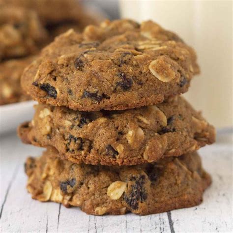 Vegan Oatmeal Raisin Cookies Gluten Free Eggless Delightful Adventures