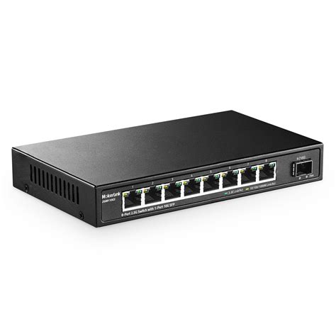 Mokerlink 8 Port Unmanaged 2 5g Ethernet Switch With 1 Port 10g Sfp Port