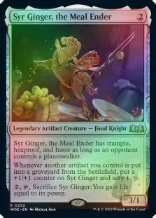 Syr Ginger The Meal Ender Wilds Of Eldraine English Foil Singles