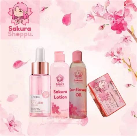 In Original Sakura Japan Sakura Serum Sunflower Oil Sunflower