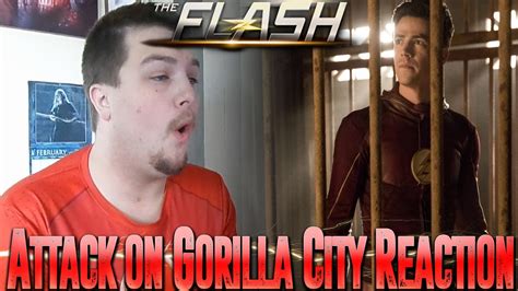 The Flash Season 3 Episode 13 Attack On Gorilla City Reaction Youtube