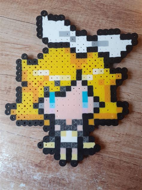 One Piece Character Franky Perler Bead Craft Decoration Magnet Anime