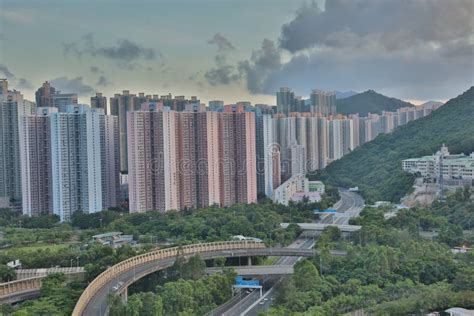 New Town Of Hong Kong Tseung Kwan O Editorial Stock Image Image Of