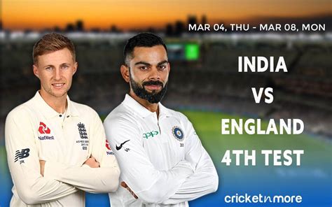 Ind Vs Eng 4th Test Fantasy Cricket Xi Tips Pitch Report And Probable