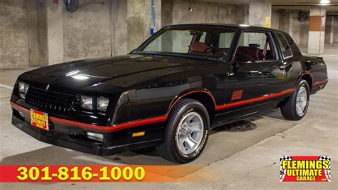 1988 Chevrolet Monte Carlo 1988 Chevrolet Monte Carlo Ss For Sale To