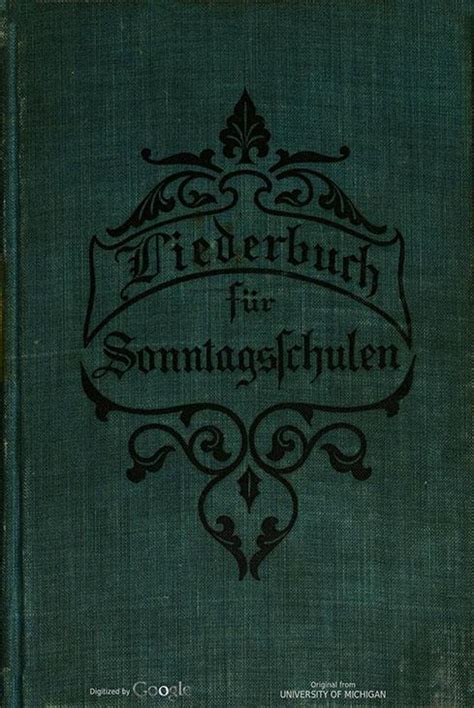 Liederbuch F R Sonntagsschulen Hymnary Org