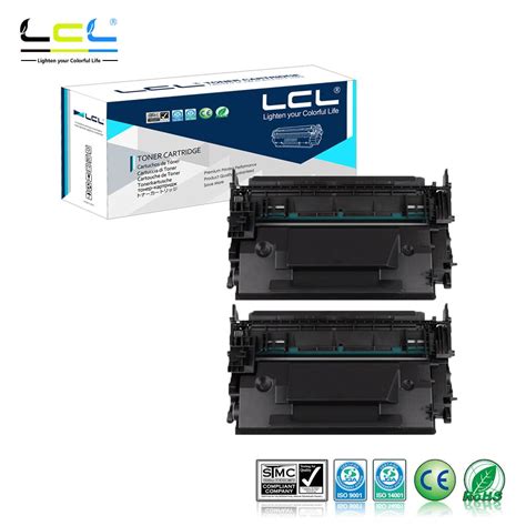 Lcl 87a 87x Cf287a Cf287x 18000 Pages 2 Pack Black Toner Cartridge Compatible For Hp Laserjet