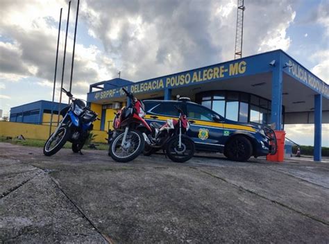 PRF apreende três motos clonadas que eram transportadas em bagageiro de