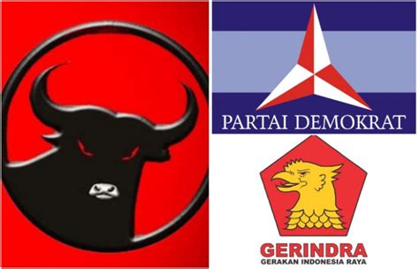 Survei Terbaru Elektabilitas Gerindra Menurun Saat Pdip Melonjak Dan