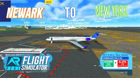 Rfs Newark To New York Embraer Erj United Express Youtube