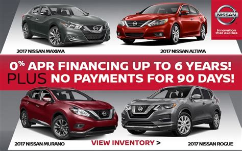 Specials | Team Nissan Inc