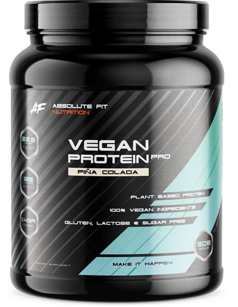 Vegan Protein Piña Colada 908gr Vegan Proteine Poeder Plantaardig