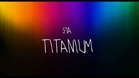 Sia - Titanium - Live Version Lyrics Chords - Chordify