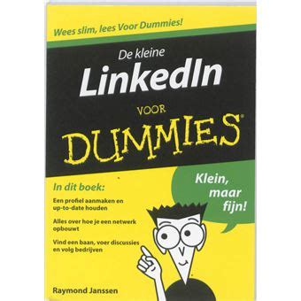 De Kleine Linkedin Voor Dummies Broch Raymond Janssen Achat